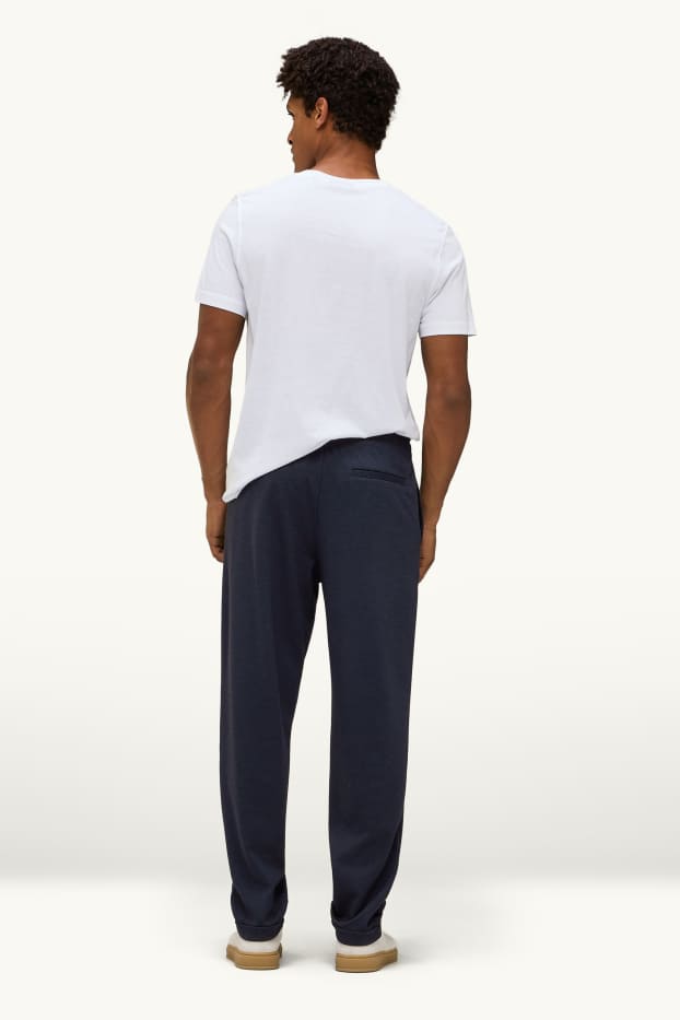 Uomo - Pantaloni sportivi - blu scuro