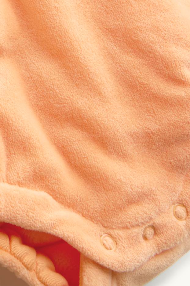 Bébés filles - Halloween - citrouille - tenue bébé - 3 pièces - orange