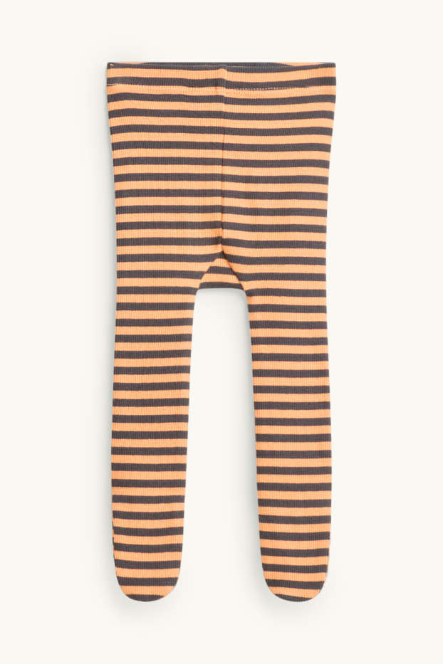 Bébés filles - Halloween - citrouille - tenue bébé - 3 pièces - orange