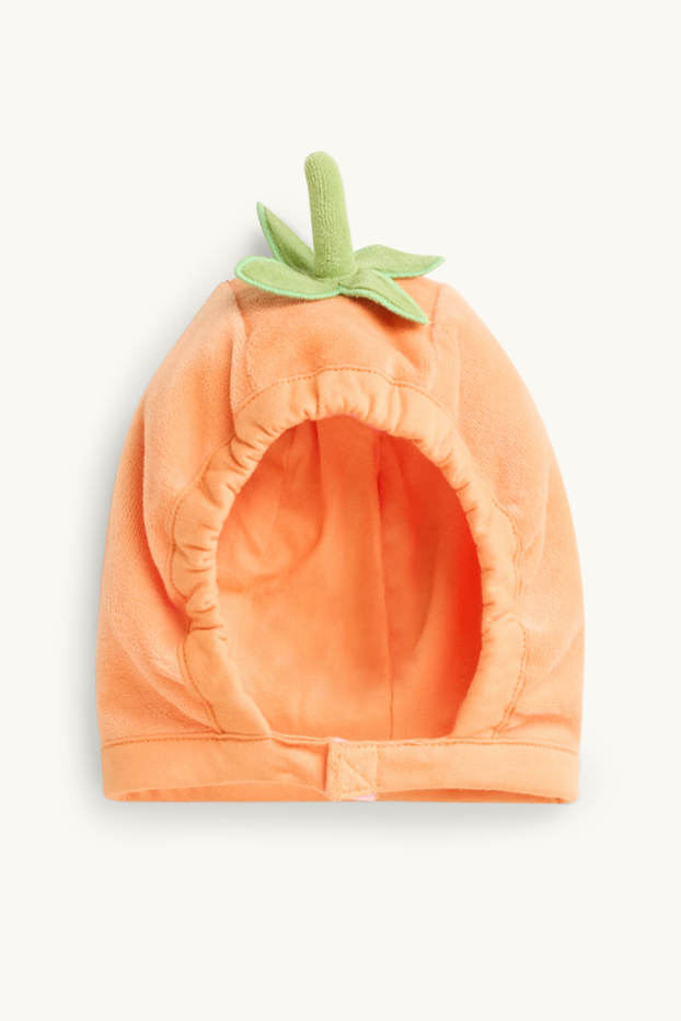 Bébés filles - Halloween - citrouille - tenue bébé - 3 pièces - orange