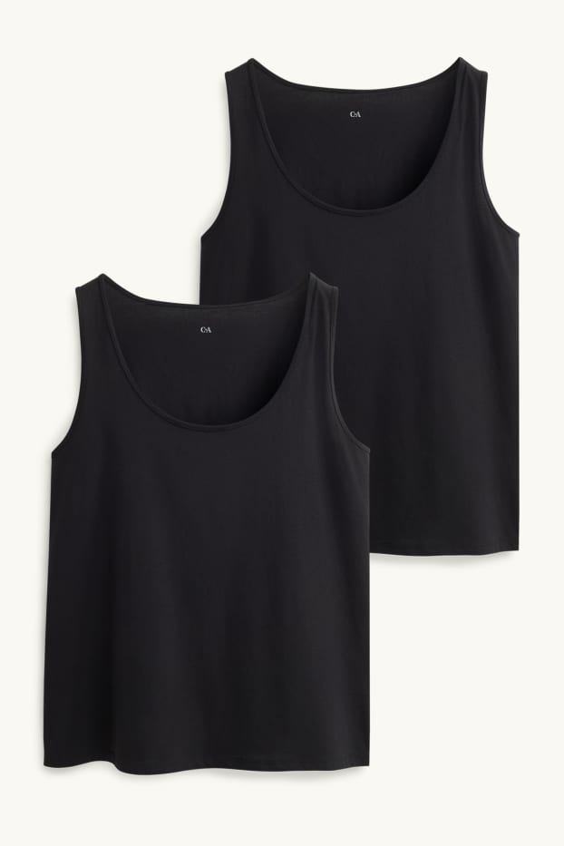Women - Multipack of 2 - top - black