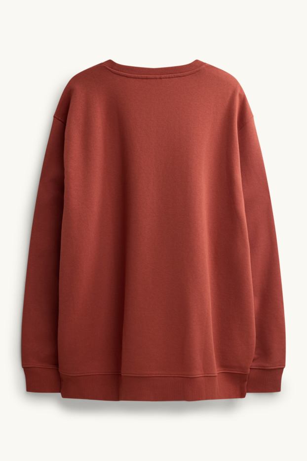 Herren - Sweatshirt - rot