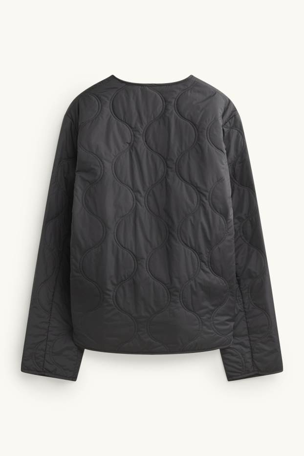 Damen - Steppjacke - schwarz