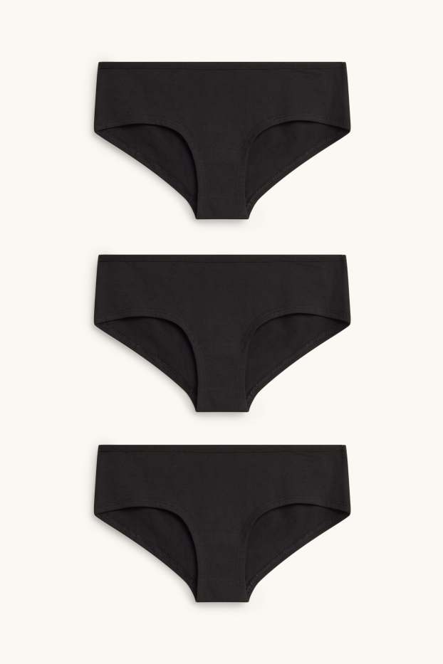 Femmes - Culotte hipster - noir