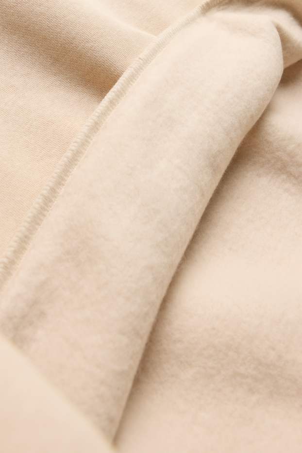 Femmes - Sweat - brodé - blanc crème