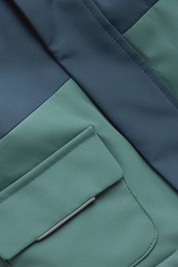 Baby Boys - Baby parka - lined - water-repellent - dark green / dark blue
