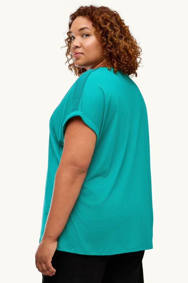 Mujer - Camiseta - turquesa