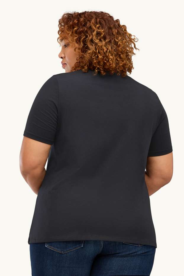 Mujer - Camiseta - negro