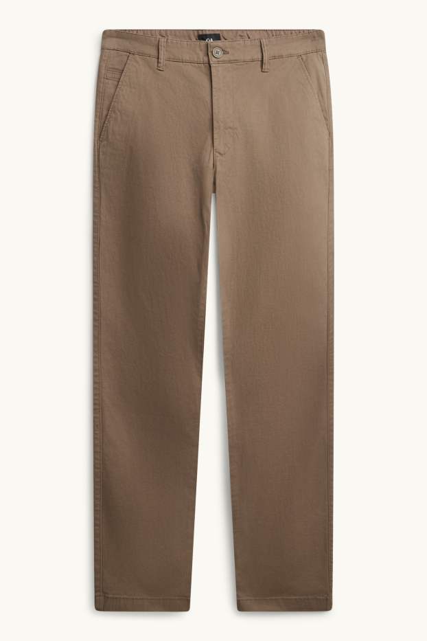 Hommes - Chino - slim fit - taupe