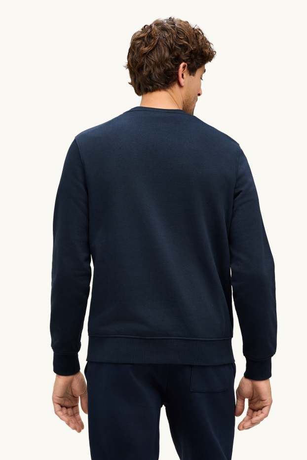 Hommes - Sweat - bleu foncé