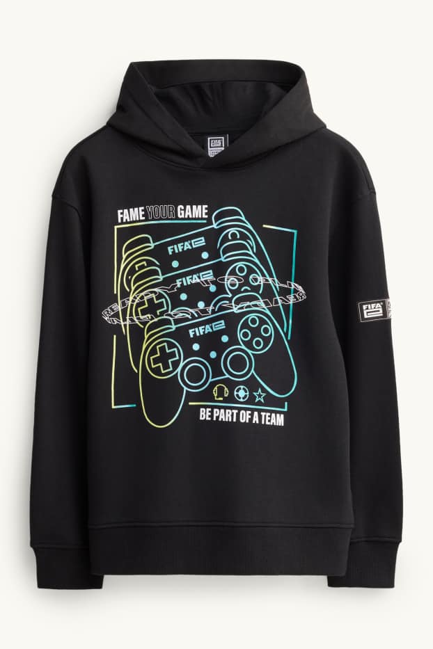 Children Boys - Gaming - hoodie - black