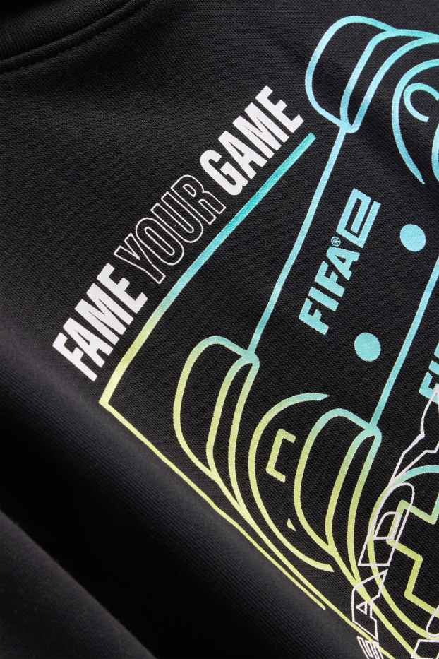 Children Boys - Gaming - hoodie - black