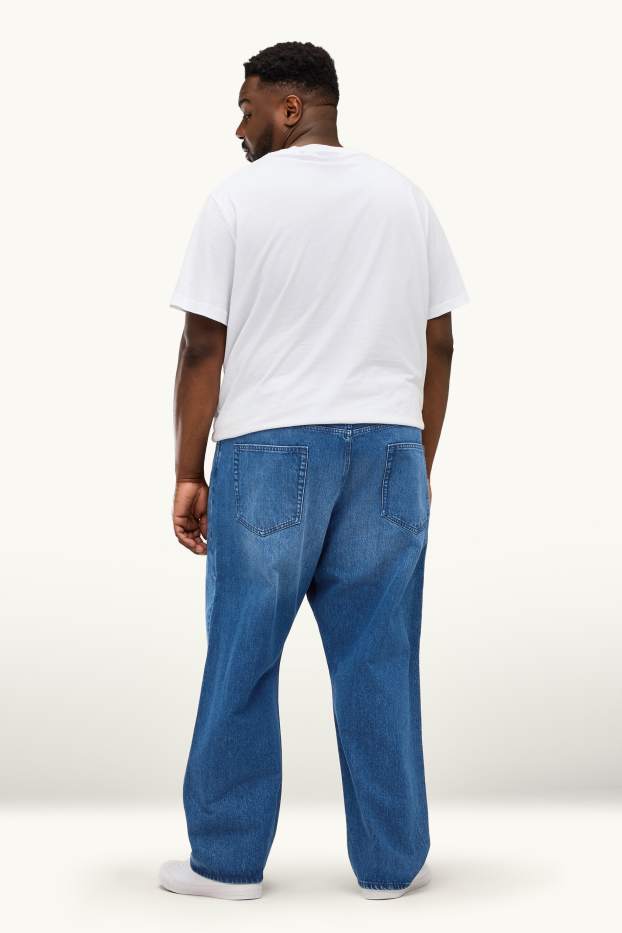 Bărbați - Relaxed jeans - denim-albastru
