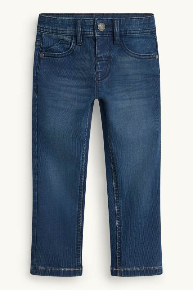 Nen - Slim jeans - texà blau