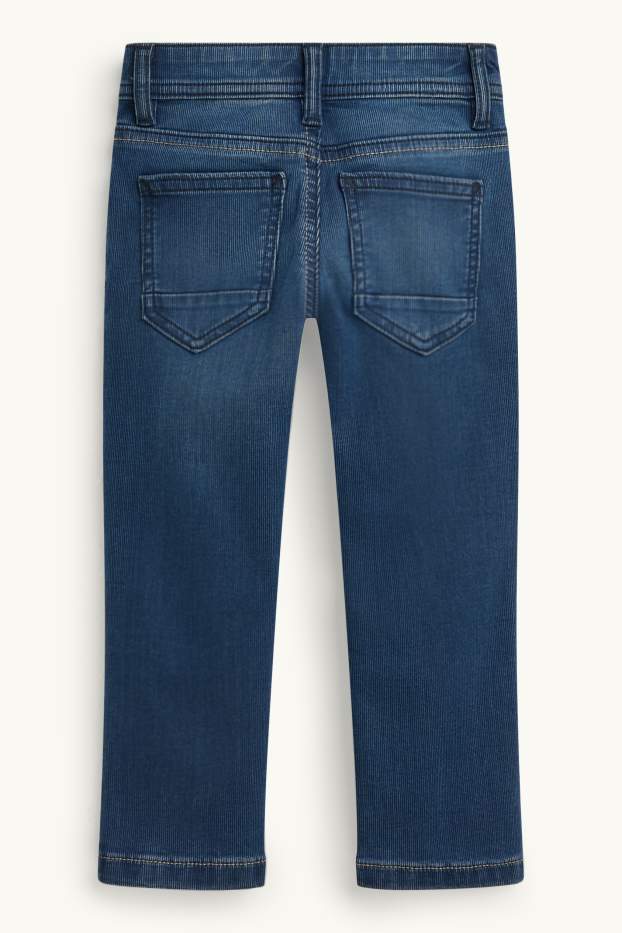 Nen - Slim jeans - texà blau