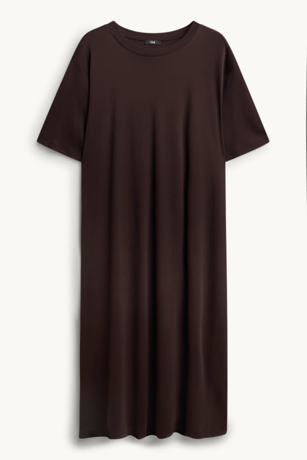 Donna - Vestito - marrone scuro