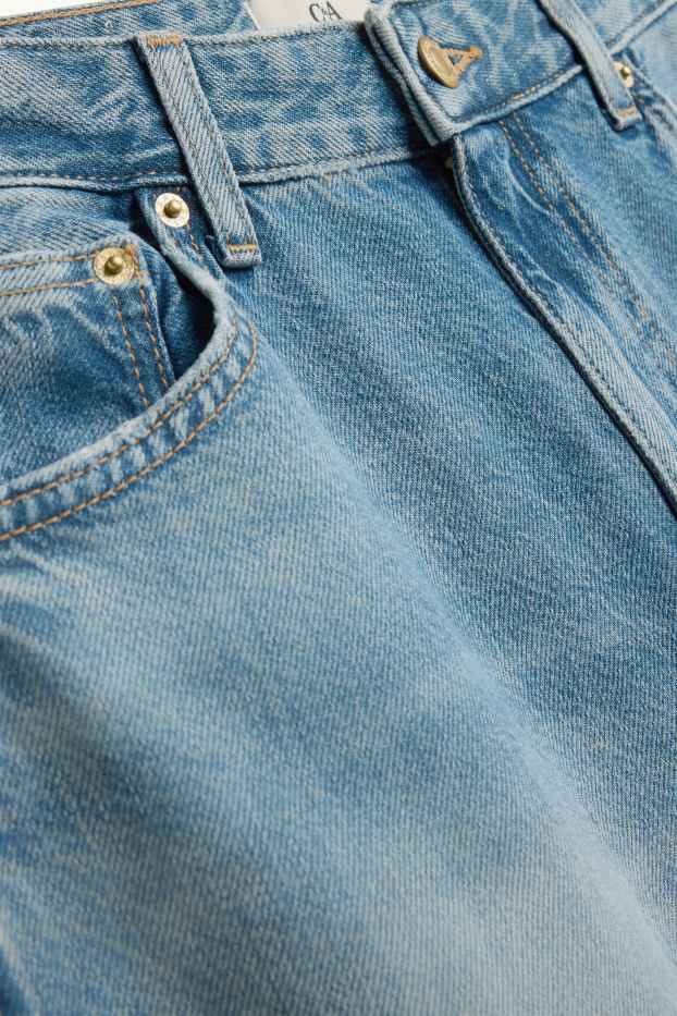 Dona - Barrel Jeans - high waist - texà blau clar