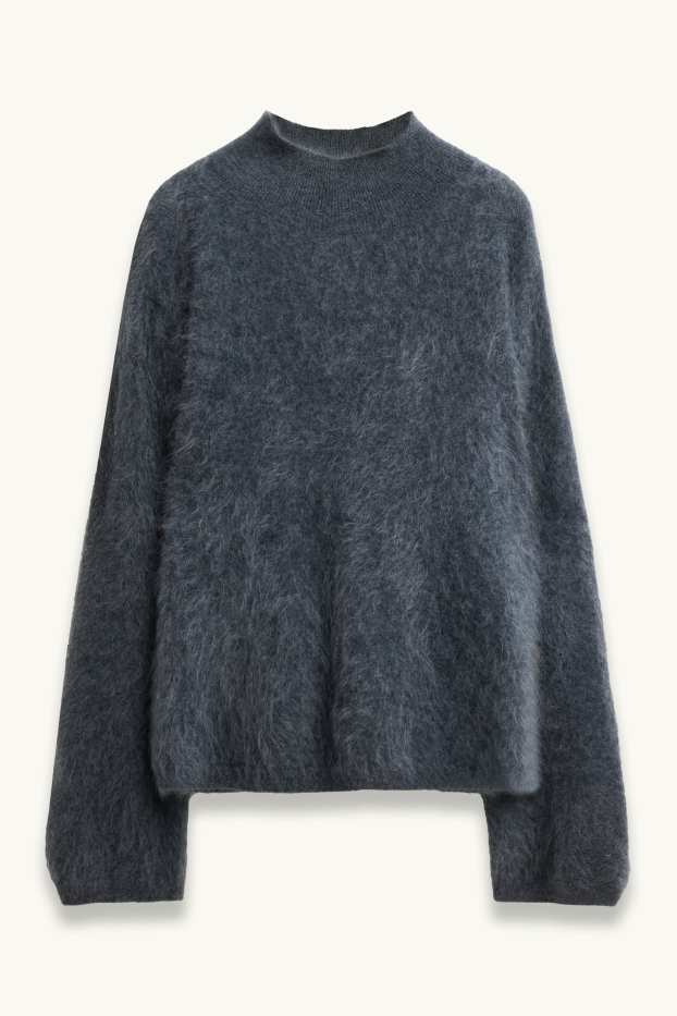 Femmes - Pull en cachemire - gris