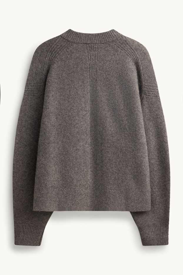 Dames - Vest - grijs-mix
