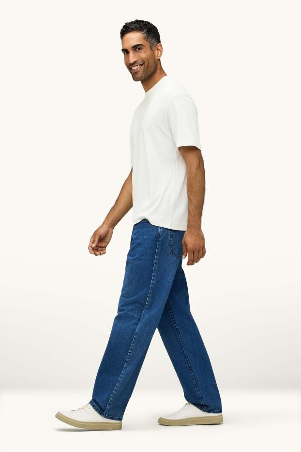 Bărbați - Relaxed jeans - denim-albastru