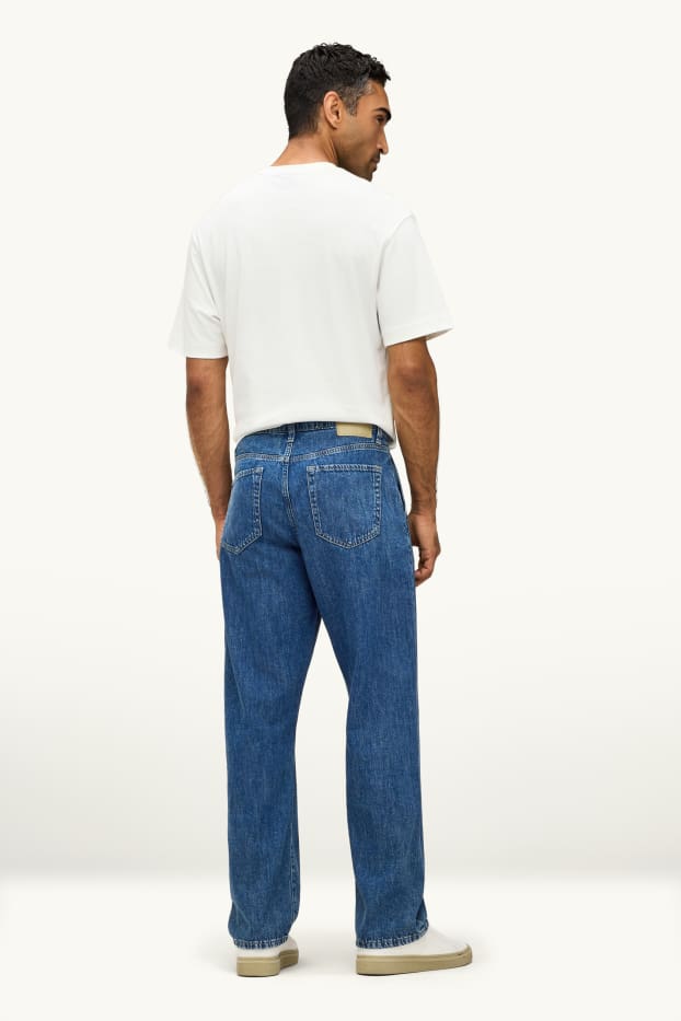Bărbați - Relaxed jeans - denim-albastru închis
