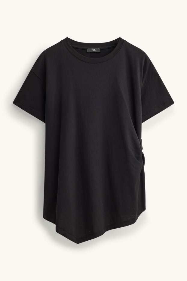 Dames - T-shirt - zwart