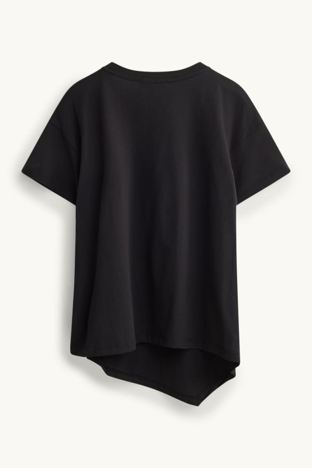 Dames - T-shirt - zwart