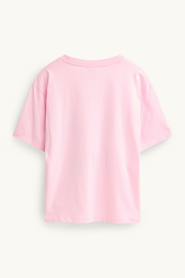 Enfants filles - KPop Demon Hunters - T-shirt - effet brillant - rose