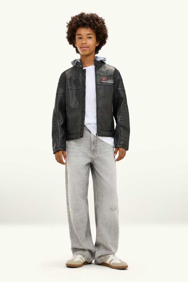 Children Boys - Baggy jeans - denim-gray
