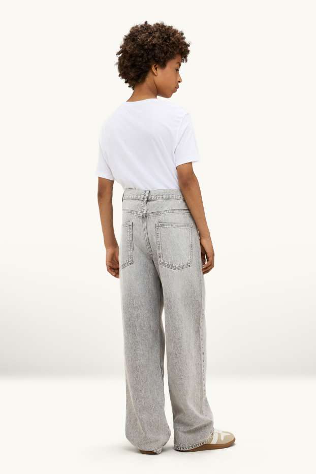 Children Boys - Baggy jeans - denim-gray
