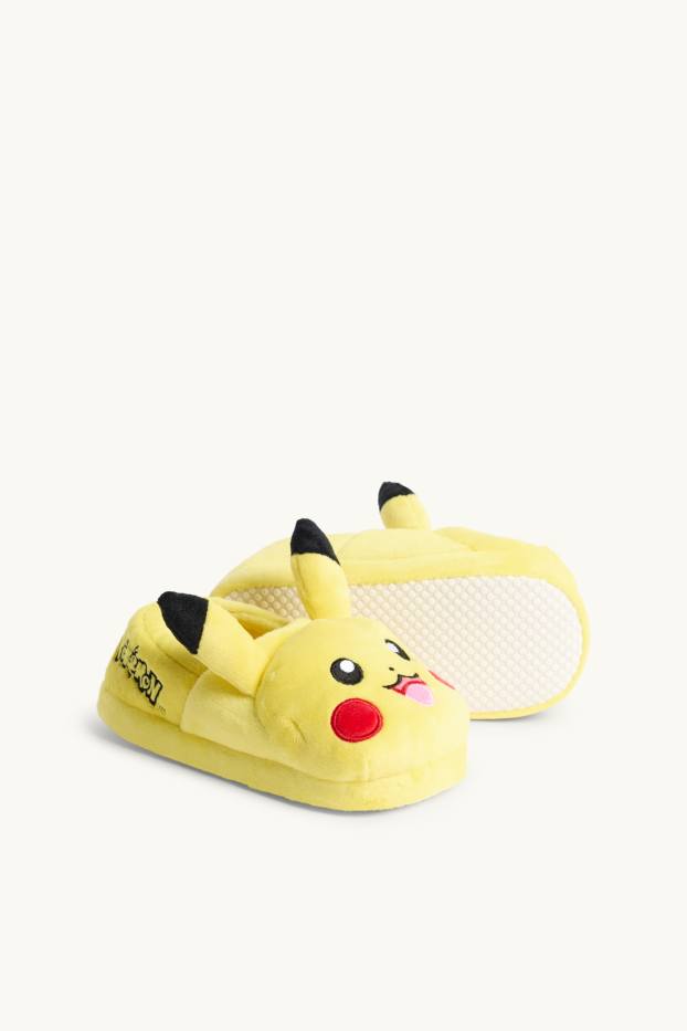 Nen - Pokémon - Pikachu - Sabatilles - groc