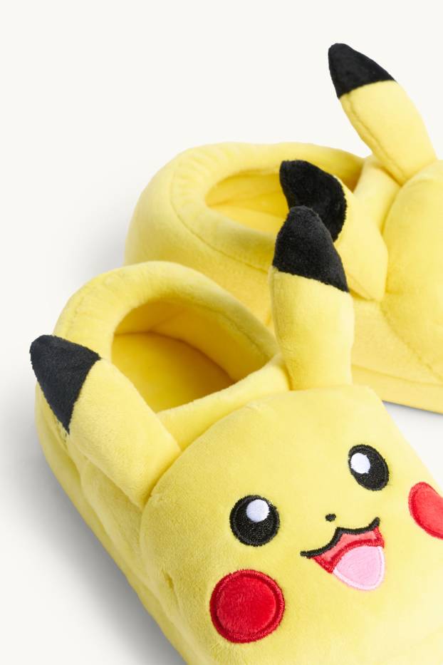 Nen - Pokémon - Pikachu - Sabatilles - groc