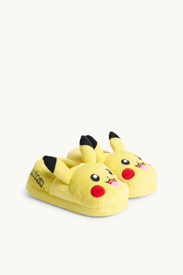 Nen - Pokémon - Pikachu - Sabatilles - groc