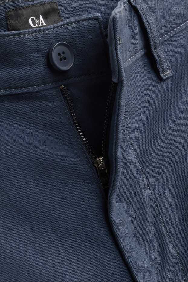 Heren - Chino - slim fit - donkerblauw