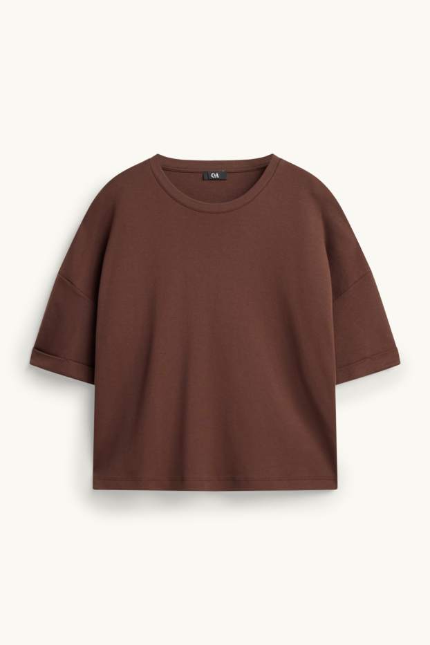 Women - T-shirt - brown