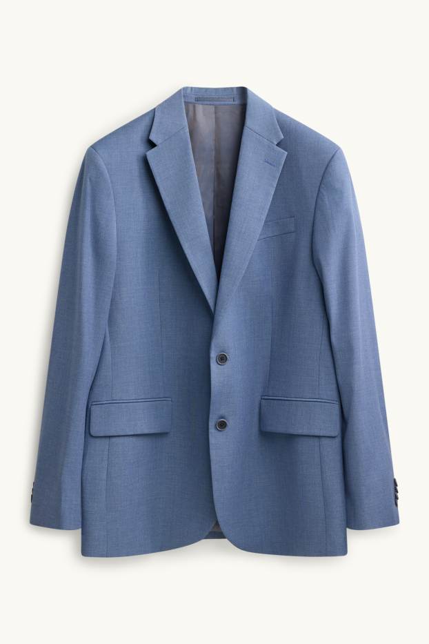 Hommes - Veste de costume - regular fit - bleu