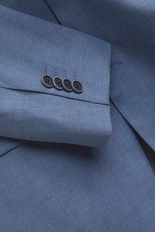 Hommes - Veste de costume - regular fit - bleu