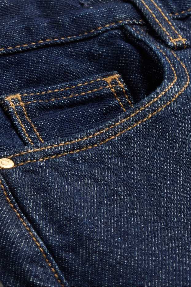 Kinderen: meisjes - Wide leg jeans - jeansdonkerblauw