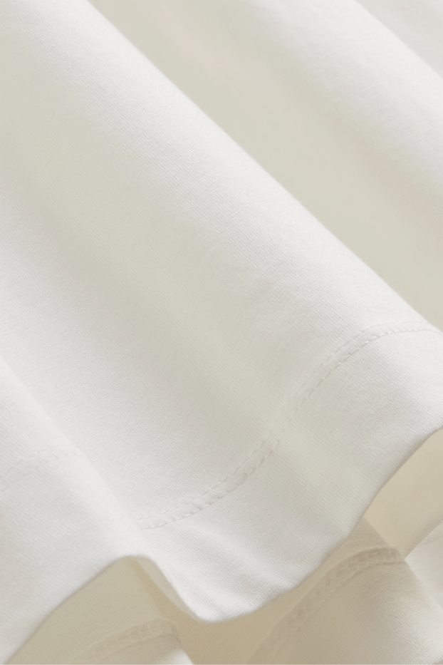 Damen - T-Shirt - Relaxed Fit - weiss