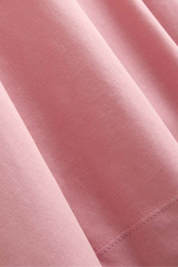 Damen - T-Shirt - Relaxed Fit - rosa