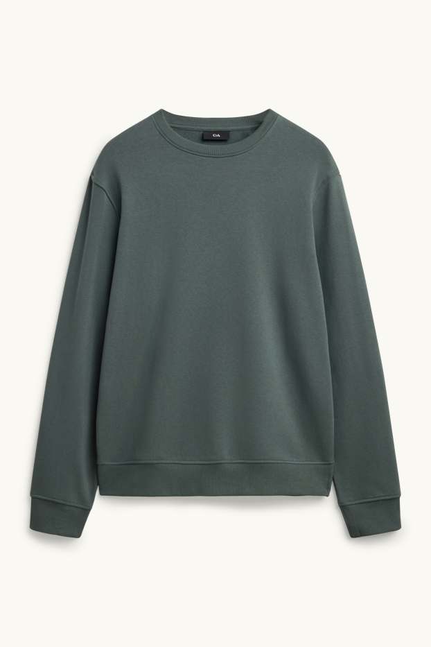 Men - Sweatshirt - dark green