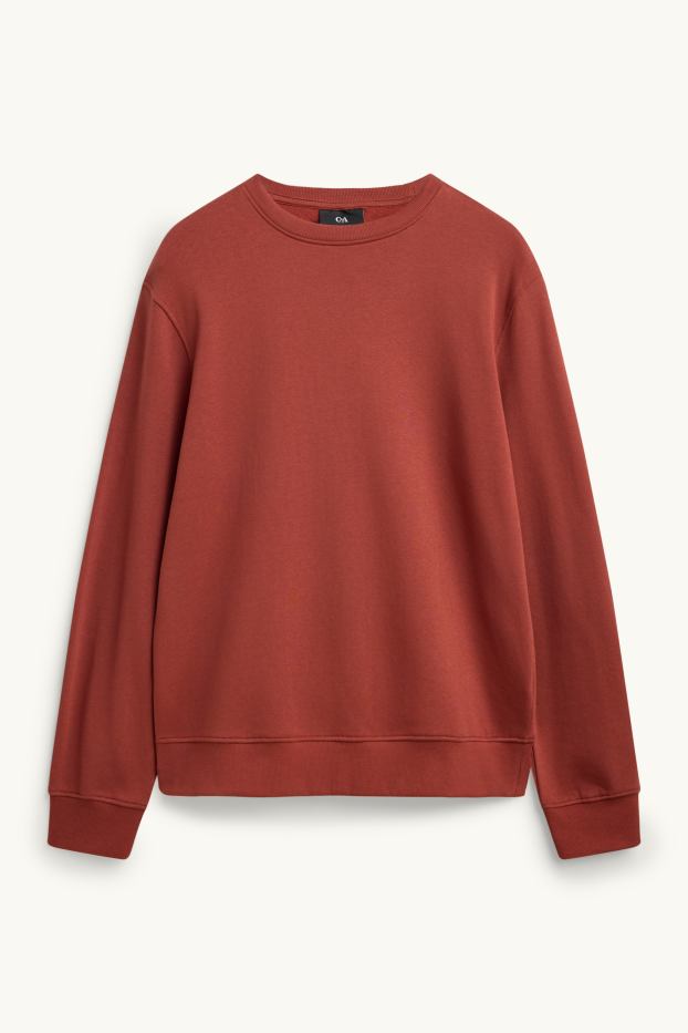 Herren - Sweatshirt - rostbraun