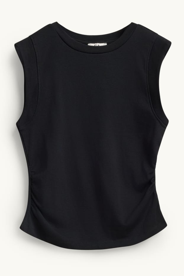Damen - Top - schwarz