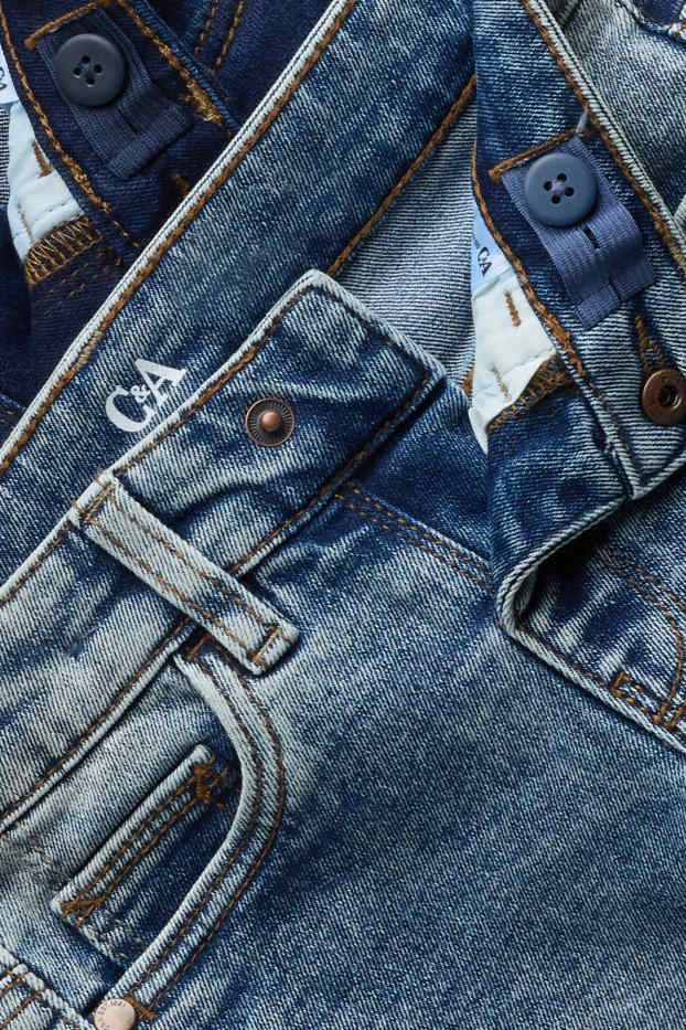 Nen - Paquet de 2 - Straight jeans - texà blau