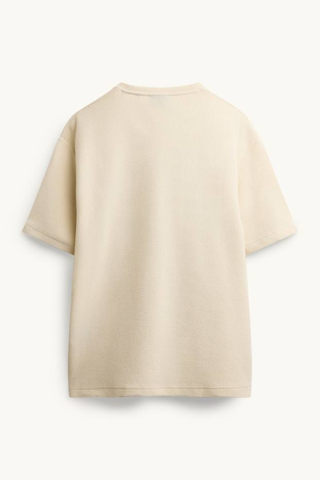 Hommes - T-shirt - beige