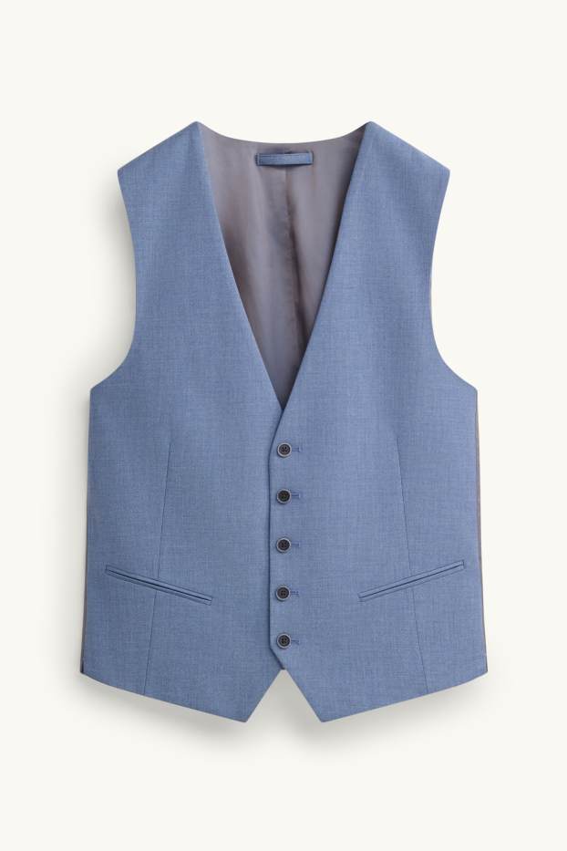 Bărbați - Vestă modulară - regular fit - albastru