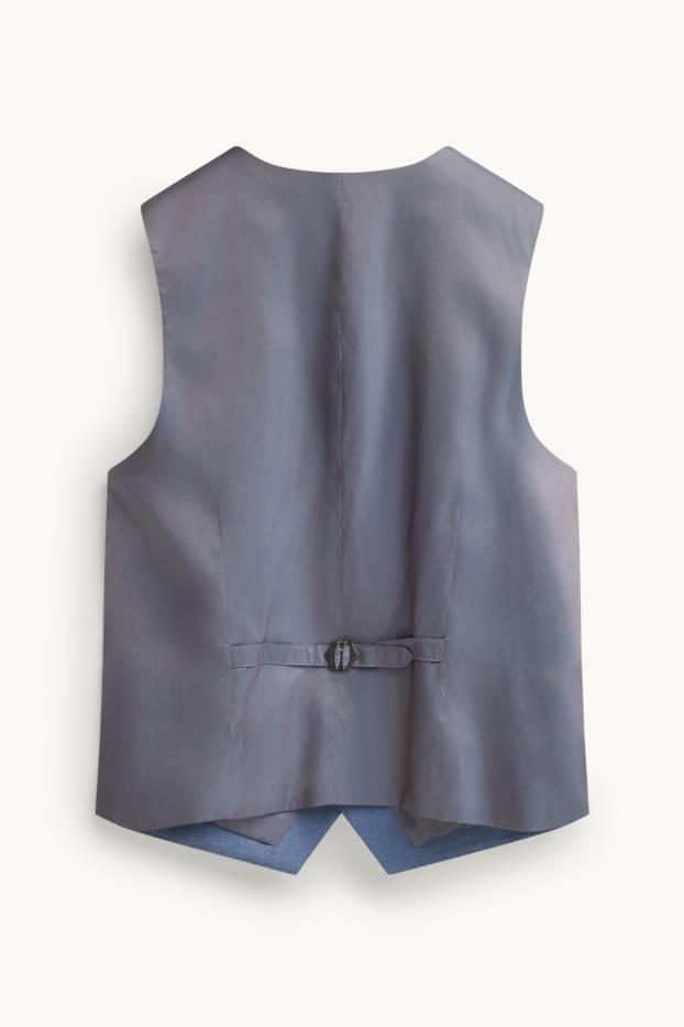 Bărbați - Vestă modulară - regular fit - albastru