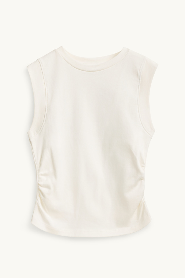 Damen - Top - weiss