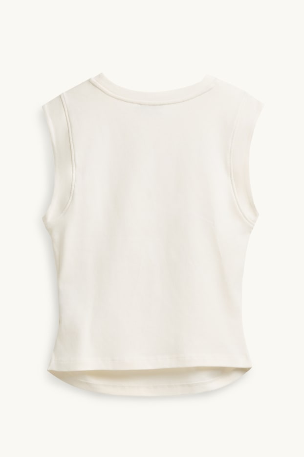 Damen - Top - weiss