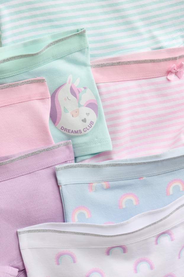 Bambine - Slip - rosa / blu